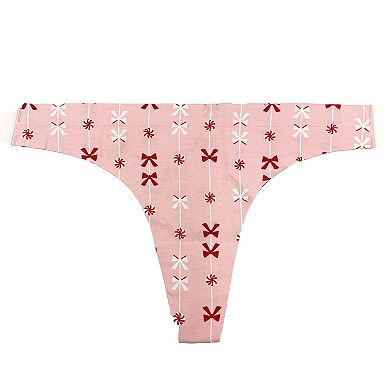 Juniors' SO® Bonded Cotton Thong Panty SO83-005