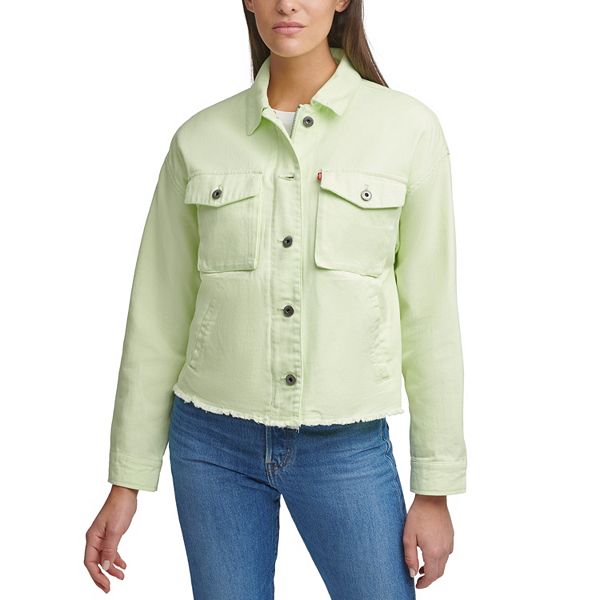 Women's Levi's® Cotton Twill Cropped Utility Jacket