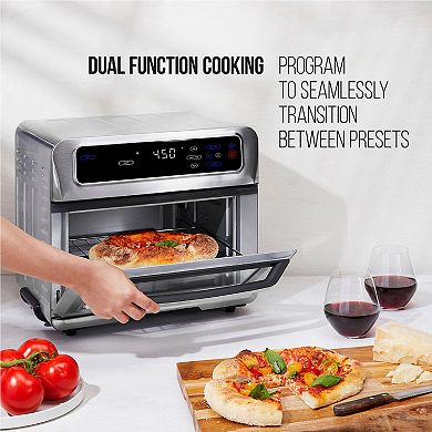Chefman Dual-Function Air Fryer + Toaster Oven Combo