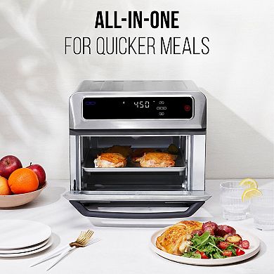 Chefman Dual-Function Air Fryer + Toaster Oven Combo