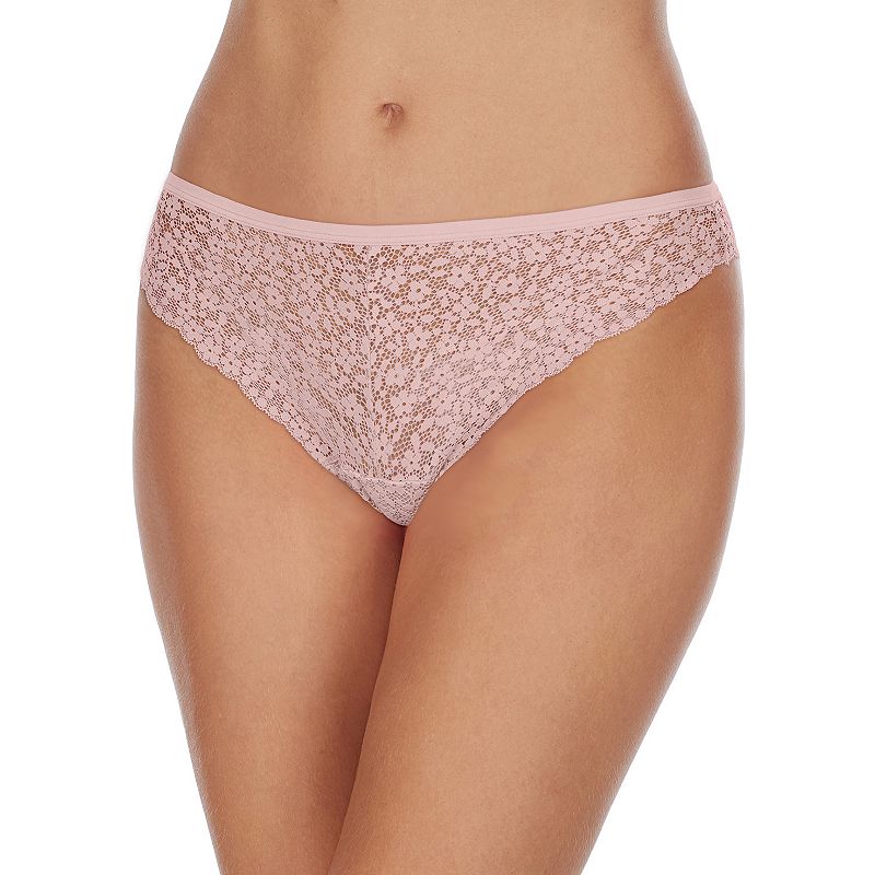 Juniors' SO® Lace Tanga Panty SO65001, Women's, Size: Medium, Dream Cloud