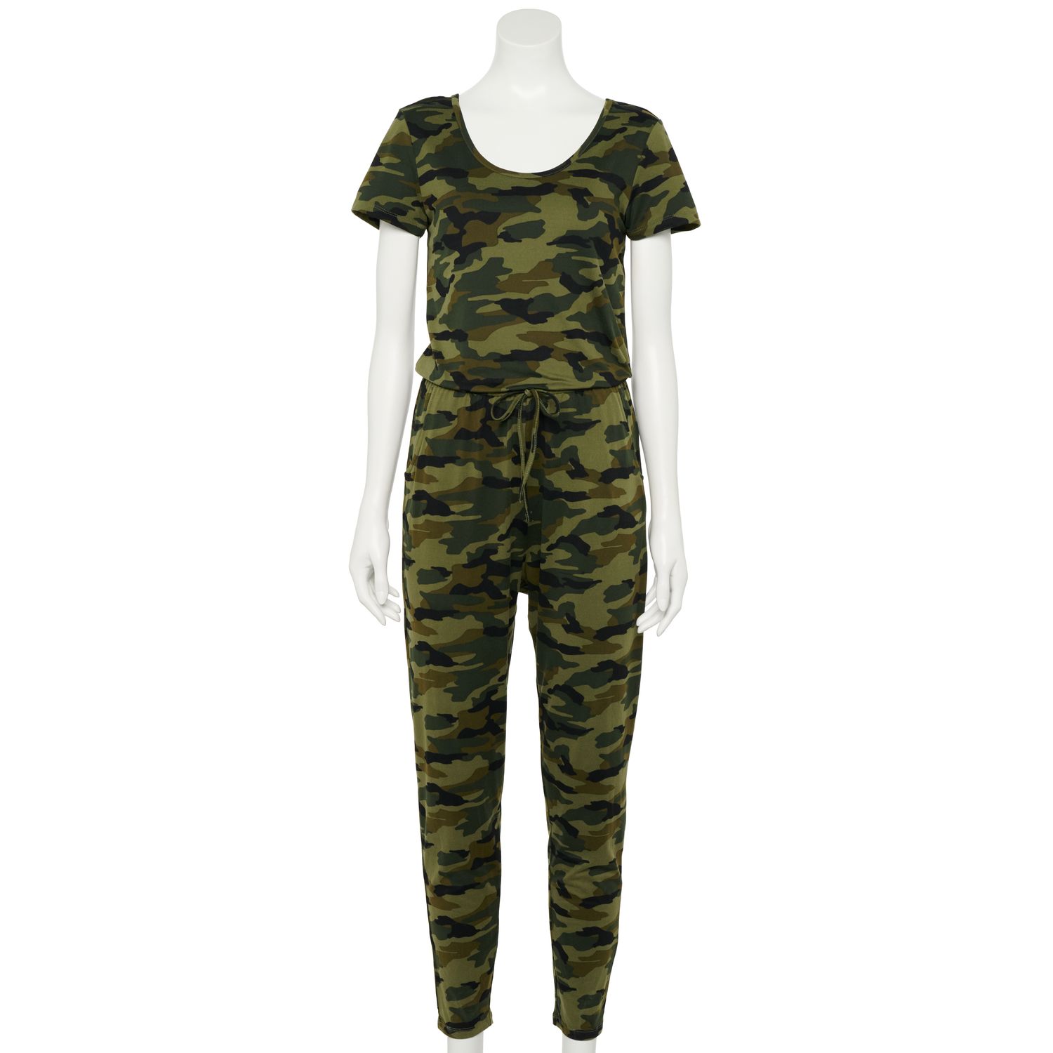 Almost Famous Short Sleeve Jumpsuit