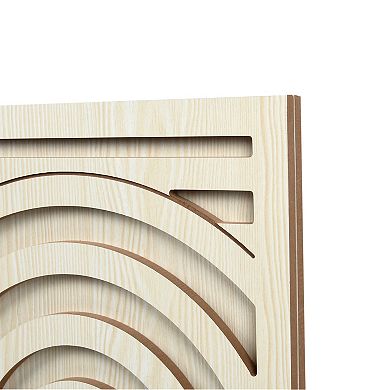 Sonoma Goods For Life Rainbow Panel Wall Decor 2-piece Set