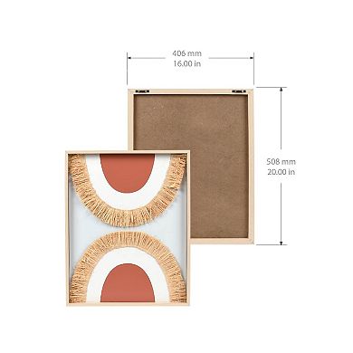 Sonoma Goods For Life Raffia Rainbow Wall Decor