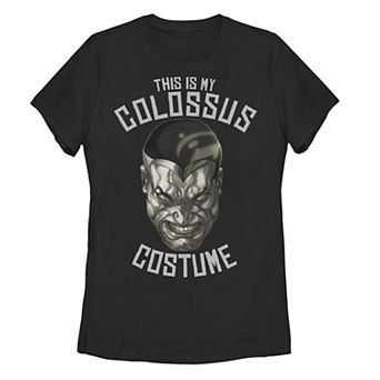 Juniors' Marvel This is My Colossus Costume Tee