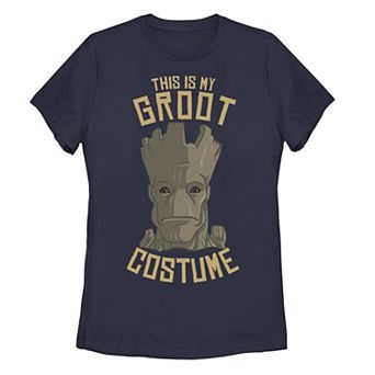 Juniors' Marvel This Is My Groot Costume Tee
