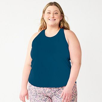 Plus Size Tek Gear® Essential Racerback Tank Top
