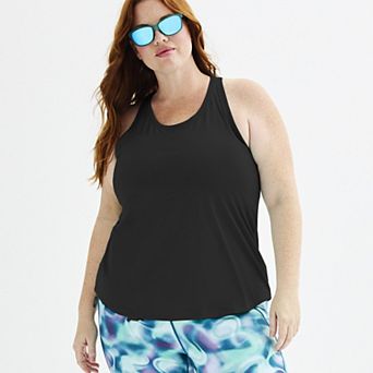 Plus Size Tek Gear® Essential Racerback Tank Top