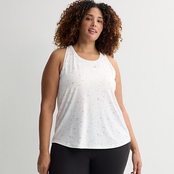 Plus Size Tek Gear® Essential Racerback Tank Top