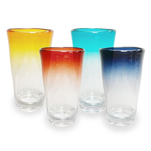 Food Network™ 4pc. Ombre Acrylic Highball Glass Set