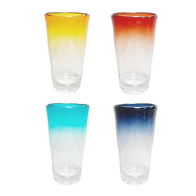 Food Network™ 4-pc. Ombre Acrylic Highball Glass Set