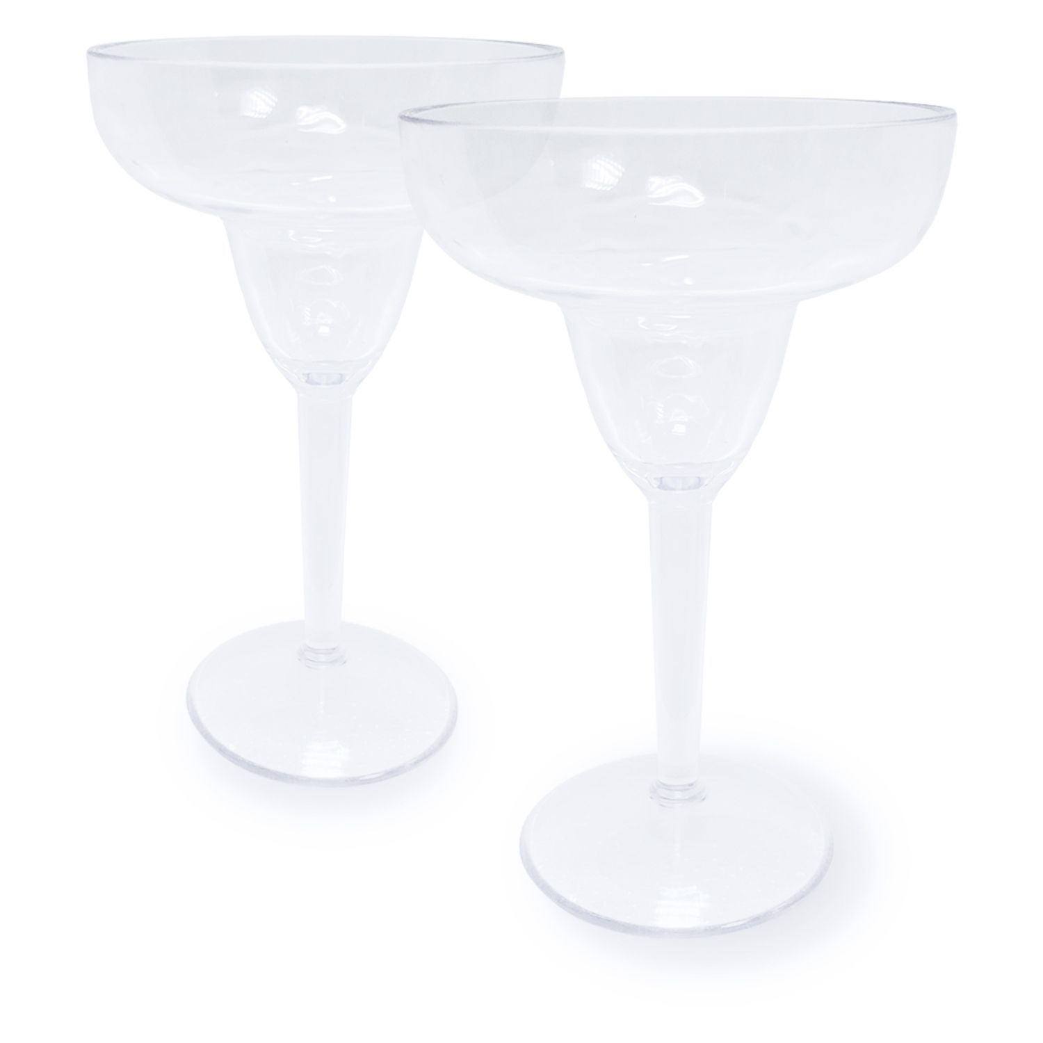 White Insulated Margarita Glass