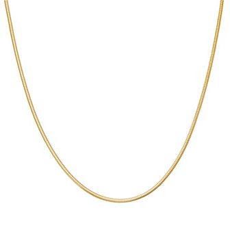 Giorgio di Vicenza Sterling Silver Men's Snake Chain Necklace