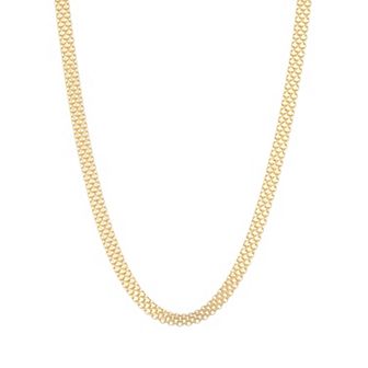 Giorgio di Vicenza Sterling Silver Bismark Chain Necklace
