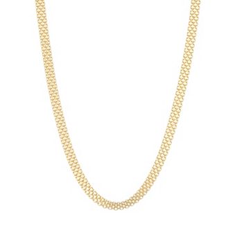 Giorgio di Vicenza Sterling Silver Bismark Chain Necklace