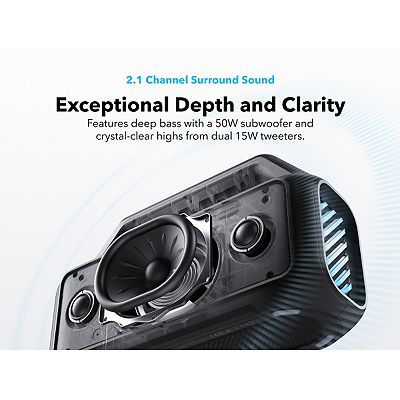 Anker Soundcore Boom 2 Portable Bluetooth Speaker