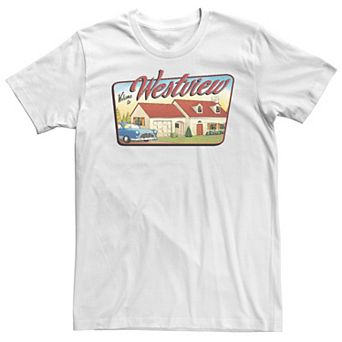 Big & Tall Marvel WandaVision Welcome To Westview Tee