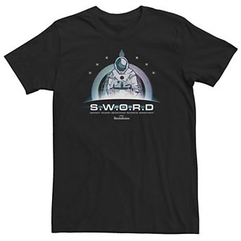 Big & Tall Marvel WandaVision S.W.O.R.D. Space Suit Logo Tee