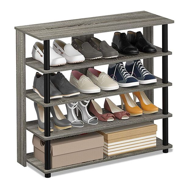 Furinno Turn-S-Tube 4-Tier Shoe Rack