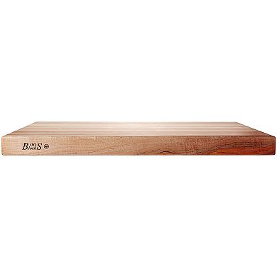 John Boos Reversible 30 Inch Wide Flat Edge Grain Cutting Board, Maple Wood