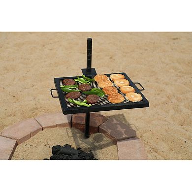 GameMaker Gravity Grill Outdoor Portable Adjustable Cooking Grate