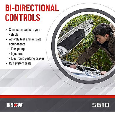 INNOVA 5610 CarScan Pro Bluetooth Code Reader Vehicle Diagnostic Scanner Tool