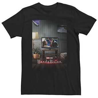 Big & Tall Marvel WandaVision Modern Poster Tee