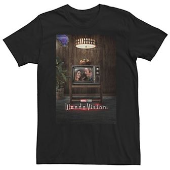 Big & Tall Marvel WandaVision 70s Poster Tee