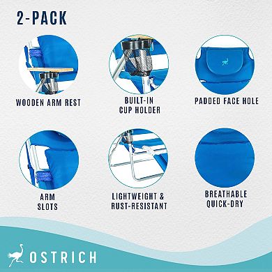 Ostrich Original 3N1 Lightweight Outdoor Beach Lounge