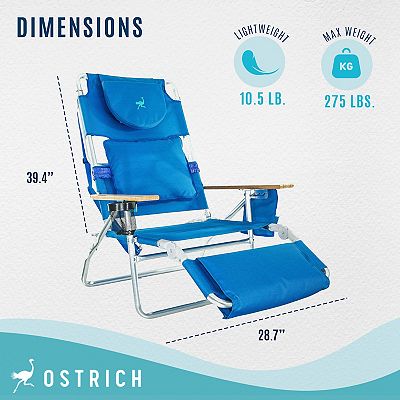 Ostrich deluxe chaise lounge sale