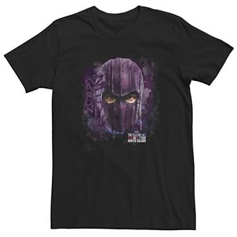 Big & Tall Marvel The Falcon & The Winter Soldier Baron Zemo Paint Tee