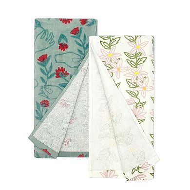 Celebrate Together™ Spring Strong Like Mom Kitchen Towel 2-pk.