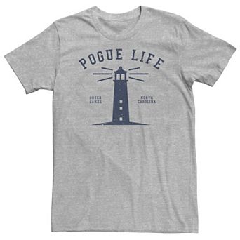 Big & Tall Netflix Outer Banks Pogue Life Lighthouse Tee