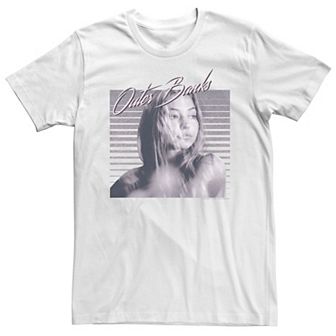Big & Tall Netflix Outer Banks Sarah Greyscale Portrait Tee