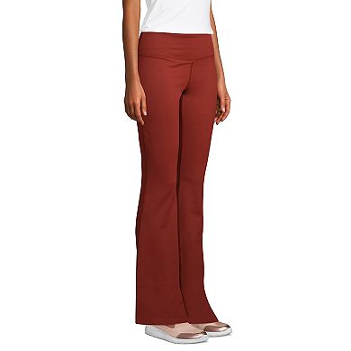 Women's Lands' End Active Flare-Leg Yoga Pants