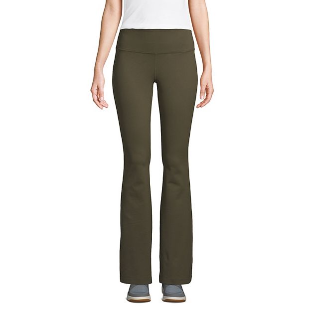 Women's Lands' End Active Flare-Leg Yoga Pants