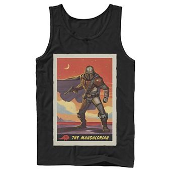 Men's Star Wars: The Mandalorian Trading Card Tank Top