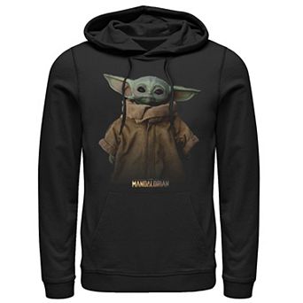 Men's Star Wars: The Mandalorian The Child Simple Portrait Hoodie