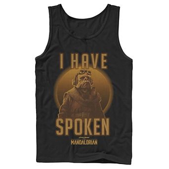 Men's Star Wars: The Mandalorian Kuill I Have Spoken Circle Tank Top