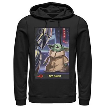 Men's Star Wars: The Mandalorian The Child Trading Card Hoodie