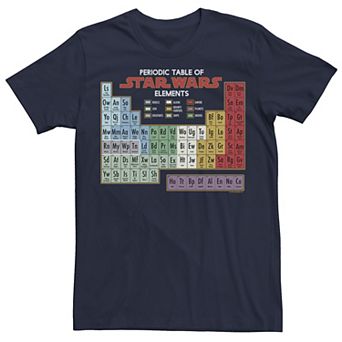 Men's Star Wars Periodic Table of Elements Tee