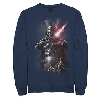 Men's Star Wars Darth Vader Lightsaber Portrait Sweatshirt