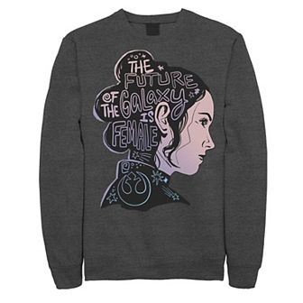 Men's Star Wars Rey The Future Of The Galaxy Is Female Sweatshirt