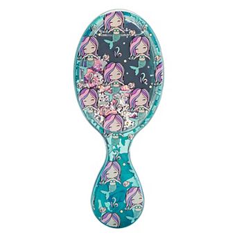 Wet Brush Mini Detangler Hair Brush - Liquid Glitter - Mermaid