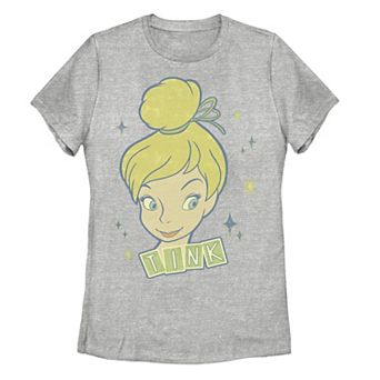 Disney's Peter Pan Juniors' Tinker Bell Vintage Portrait Tee