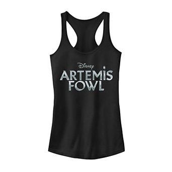 Disney's Artemis Fowl Metallic Logo Juniors' Tank Top
