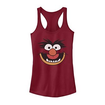 Juniors' Disney's The Muppets Animal Big Face Costume Tank Top