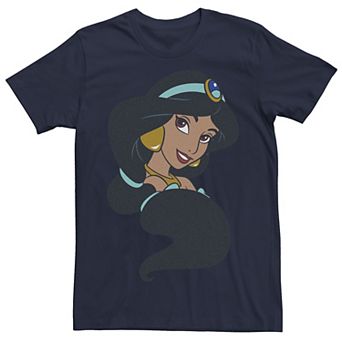 Juniors' Disney's Aladdin Princess Jasmine Portrait Tee