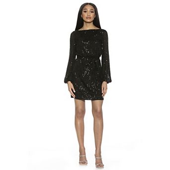 Women's ALEXIA ADMOR Val Sequin Shift Dress
