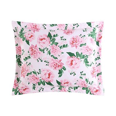 Betsey Johnson Blooming Roses Duvet Set with Shams